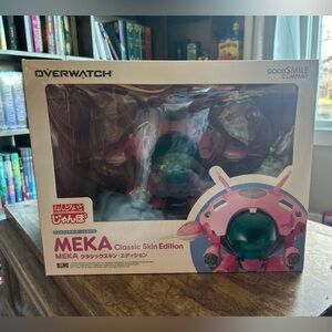 NIB Sealed Overwatch JUMBO DVA MEKA Pink and Green Action Figure